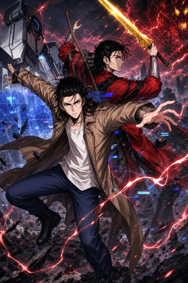 Couverture de Worlds' Apocalypse Online — Web Novel