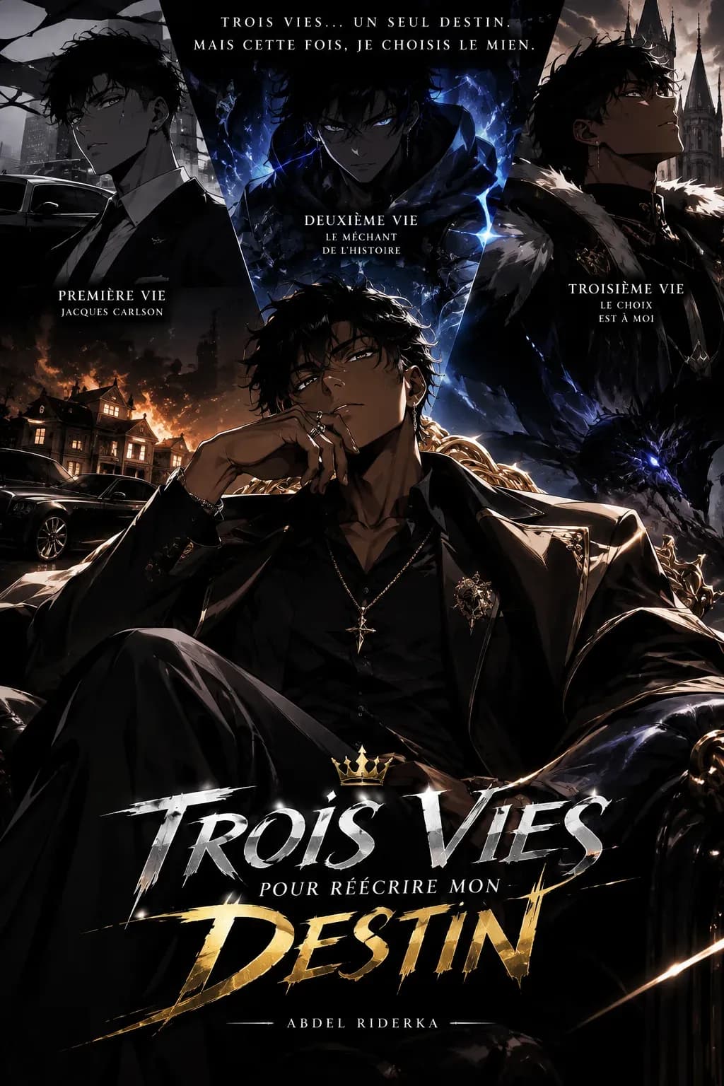 Couverture de Trois vies pour réécrire mon destin