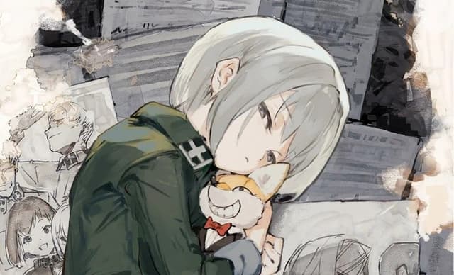 Couverture de Miss Medic's Diary at War — Light novel par Tama Masaki