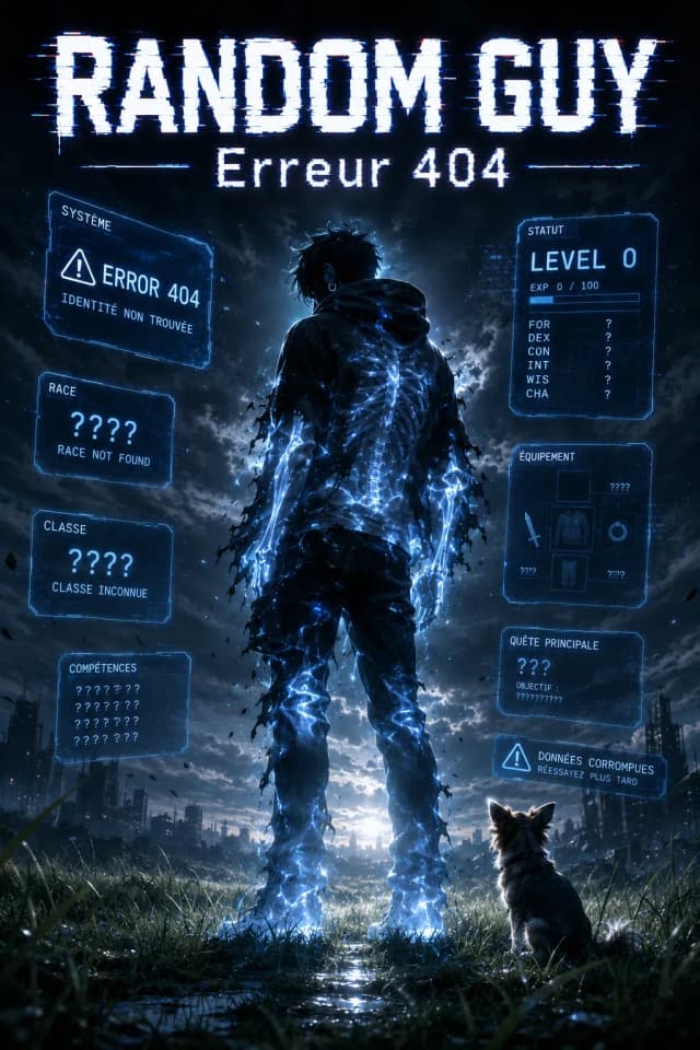 Couverture de RANDOM GUY - LitRPG [FR] — Web novel par VisuK