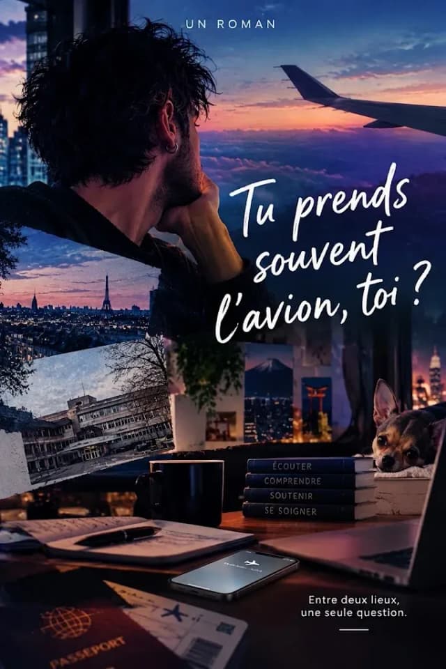 Couverture de Tu prends souvent l'avion, toi ? — Web novel par VisuK