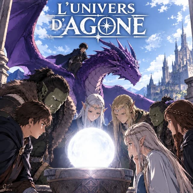 Couverture de L'Univers d'Agone — Web novel par Maksen