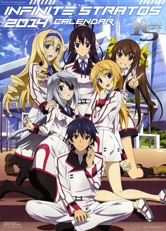 Couverture de Infinite Stratos — Light novel par Yumizuru Izuru