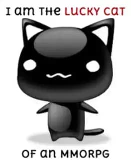 I am the Lucky Cat of an MMORPG