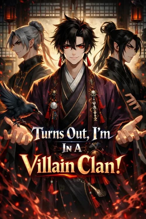 Couverture de Turns Out, I’m In A Villain Clan! — traduit par Drak Novel