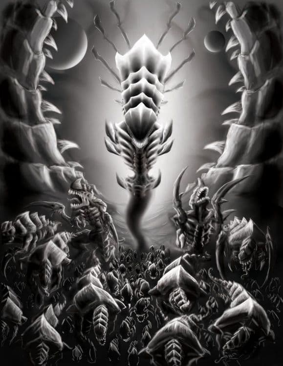 Couverture de The Hivemind Is Conquering For Me? — traduit par Drak Novel