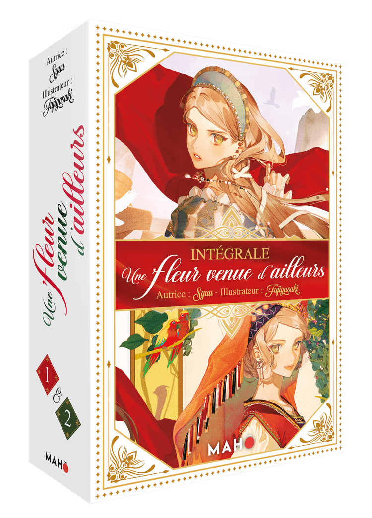 Couverture de Une fleur venue d'ailleurs — édition Mahô Éditions