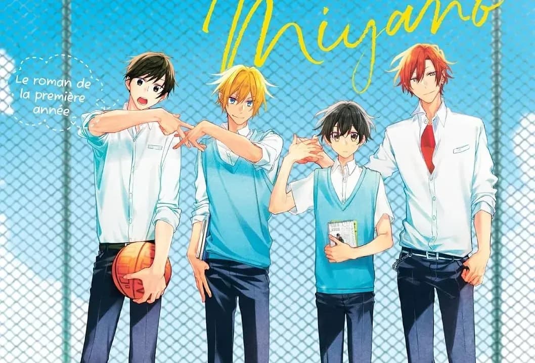 Couverture de l'article Sasaki et Miyano, le roman de la 1re année arrive chez Akata