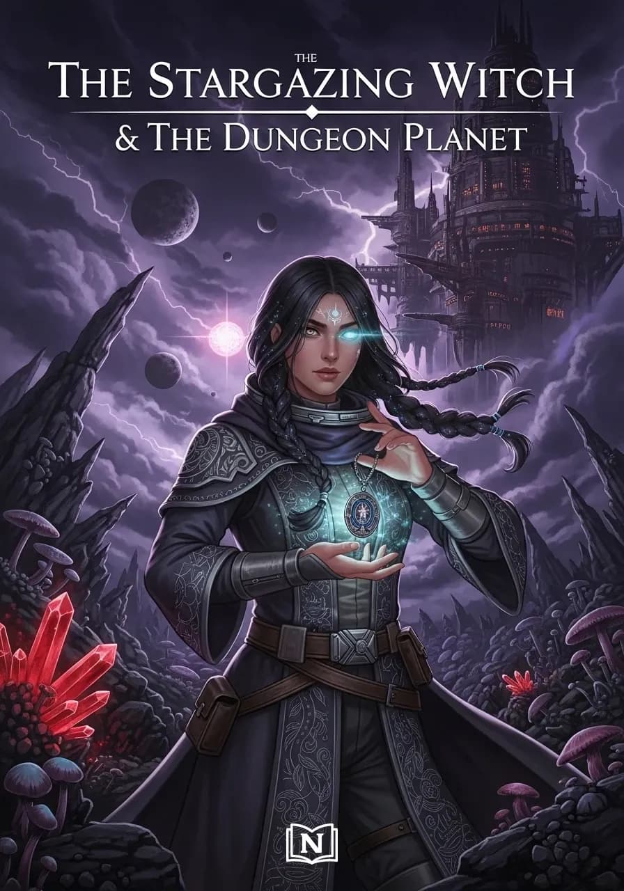 Couverture de The Stargazing Witch & The Dungeon Planet