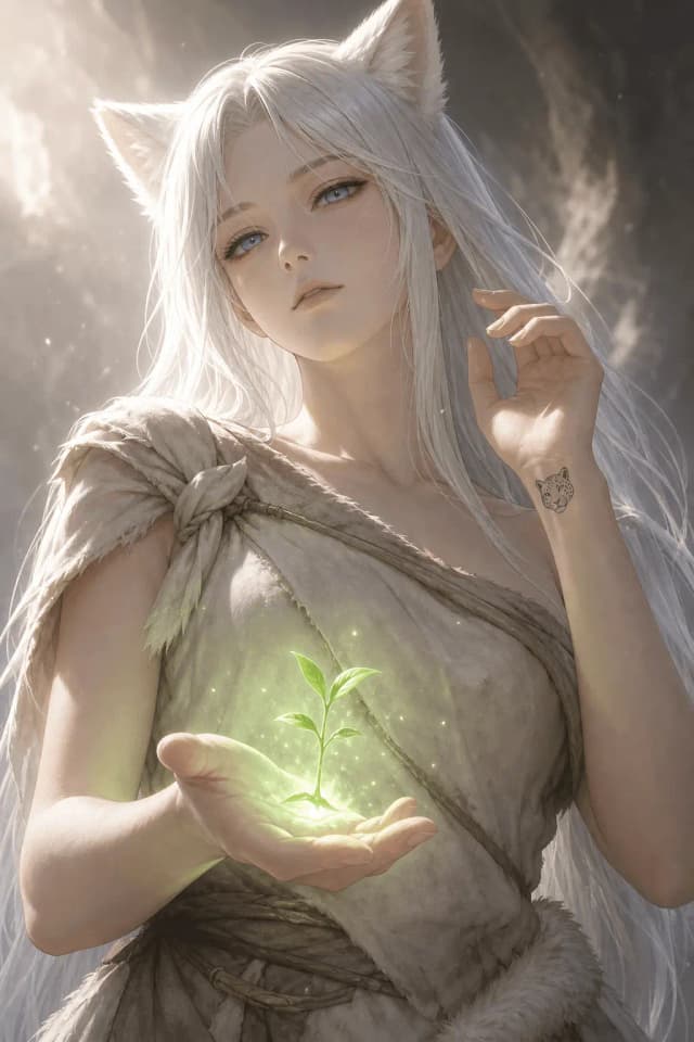 Couverture de Pampered in the Beast World: The Frail Beauty Has Many Children and Much Fortune — Web Novel