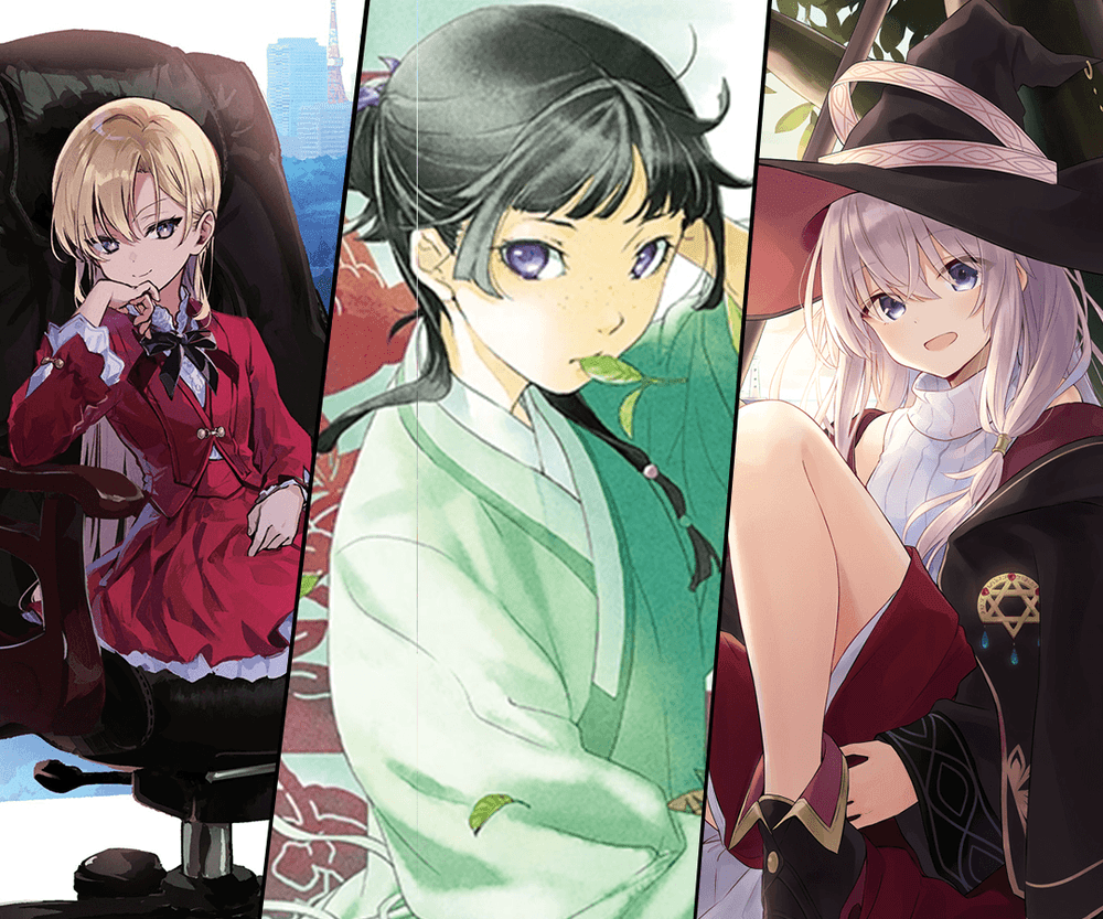 8 héroines de Light Novel