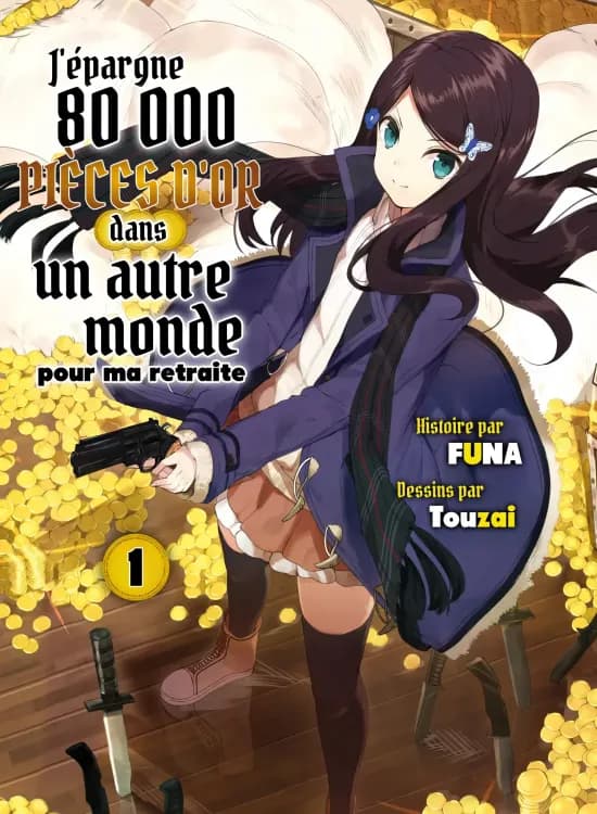 Couverture de Rougo ni Sonaete Isekai de 8-manmai no Kinka wo Tamemasu