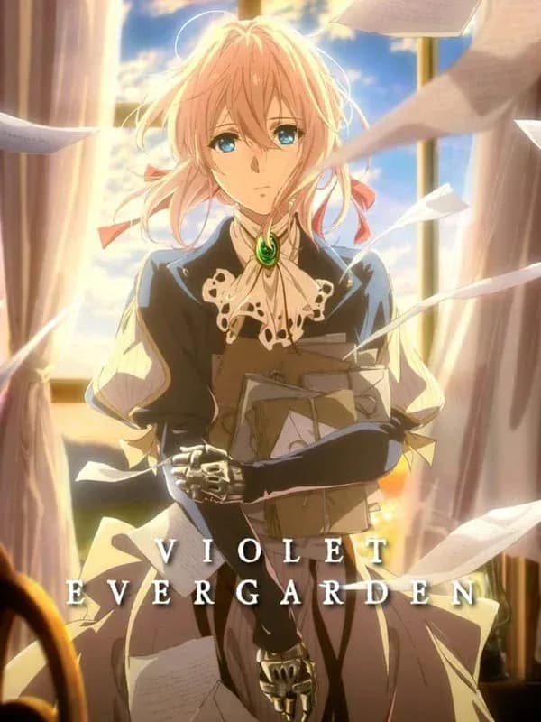 Couverture de Violet Evergarden — Light novel par Kana-Akatsuki