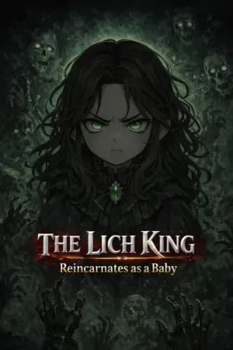 Couverture de The Lich King Reincarnates as a Baby