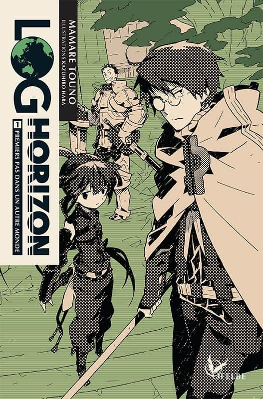 Couverture de Log Horizon — Light novel par Mamare Touno
