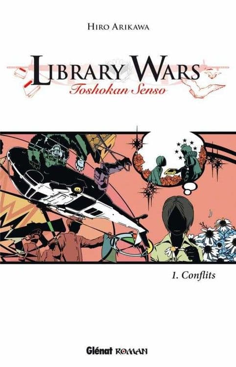 Couverture de Library Wars — édition Glénat