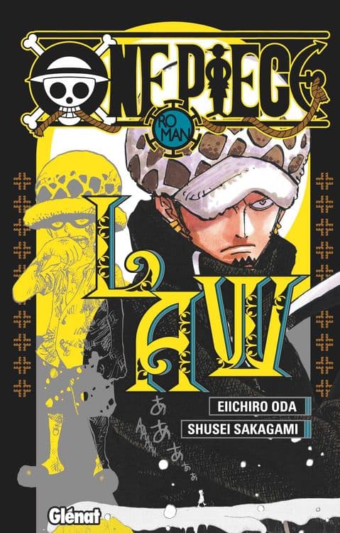 Couverture de One Piece Roman - Novel Law — édition Glénat