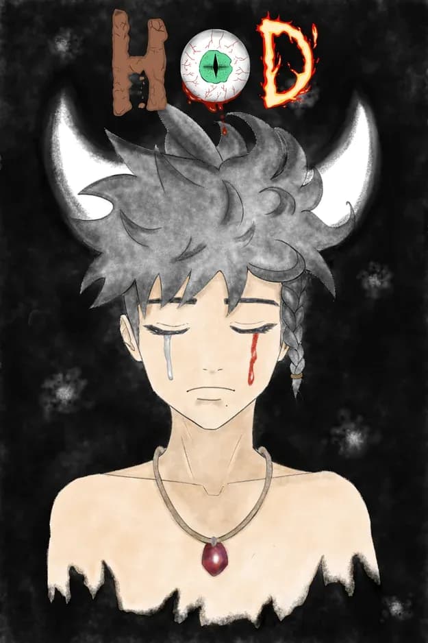 Couverture de HOD ( Human Or Demon ) — Web novel par Kyth