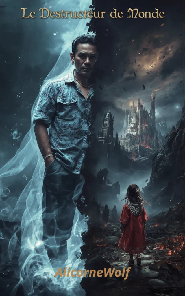 Couverture de Le destructeur de monde — Web novel par AlicorneWolf