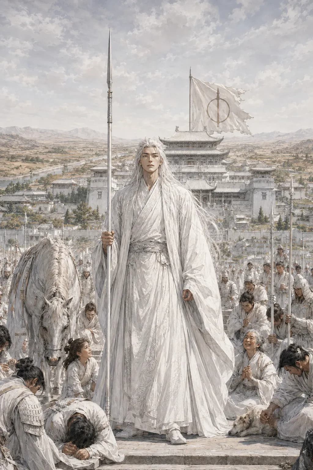 Couverture de La Lance Immaculée — Chroniques d’un Dieu vivant