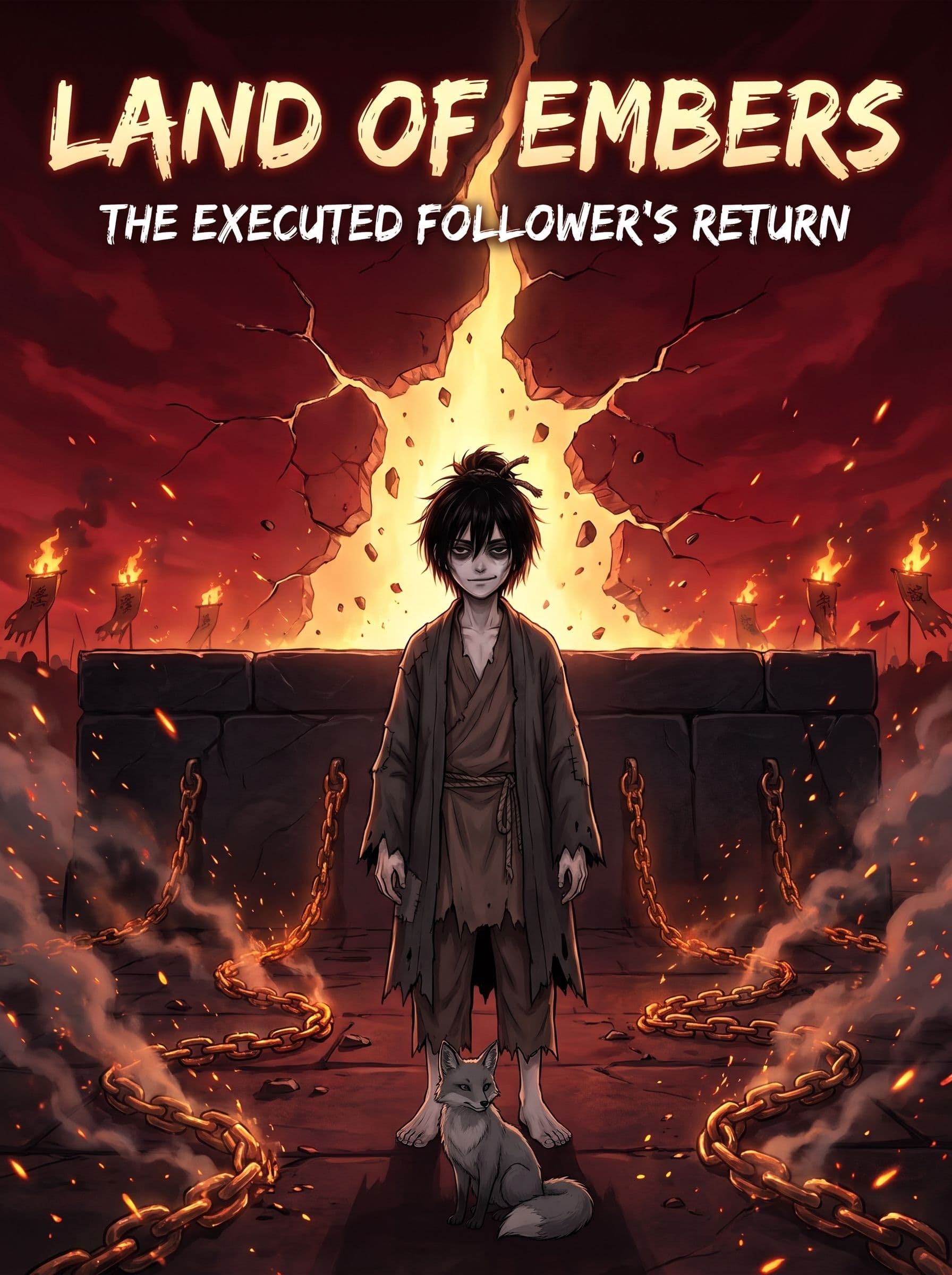 Couverture de Land of Embers :The Executed Follower’s Return