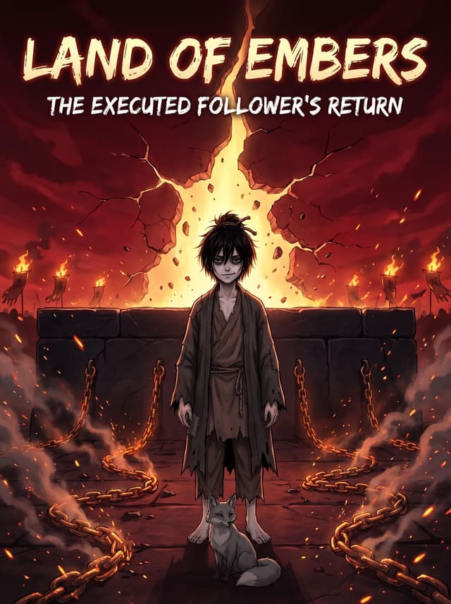 Couverture de Land of Embers :The Executed Follower’s Return — Web novel par Mr Folan