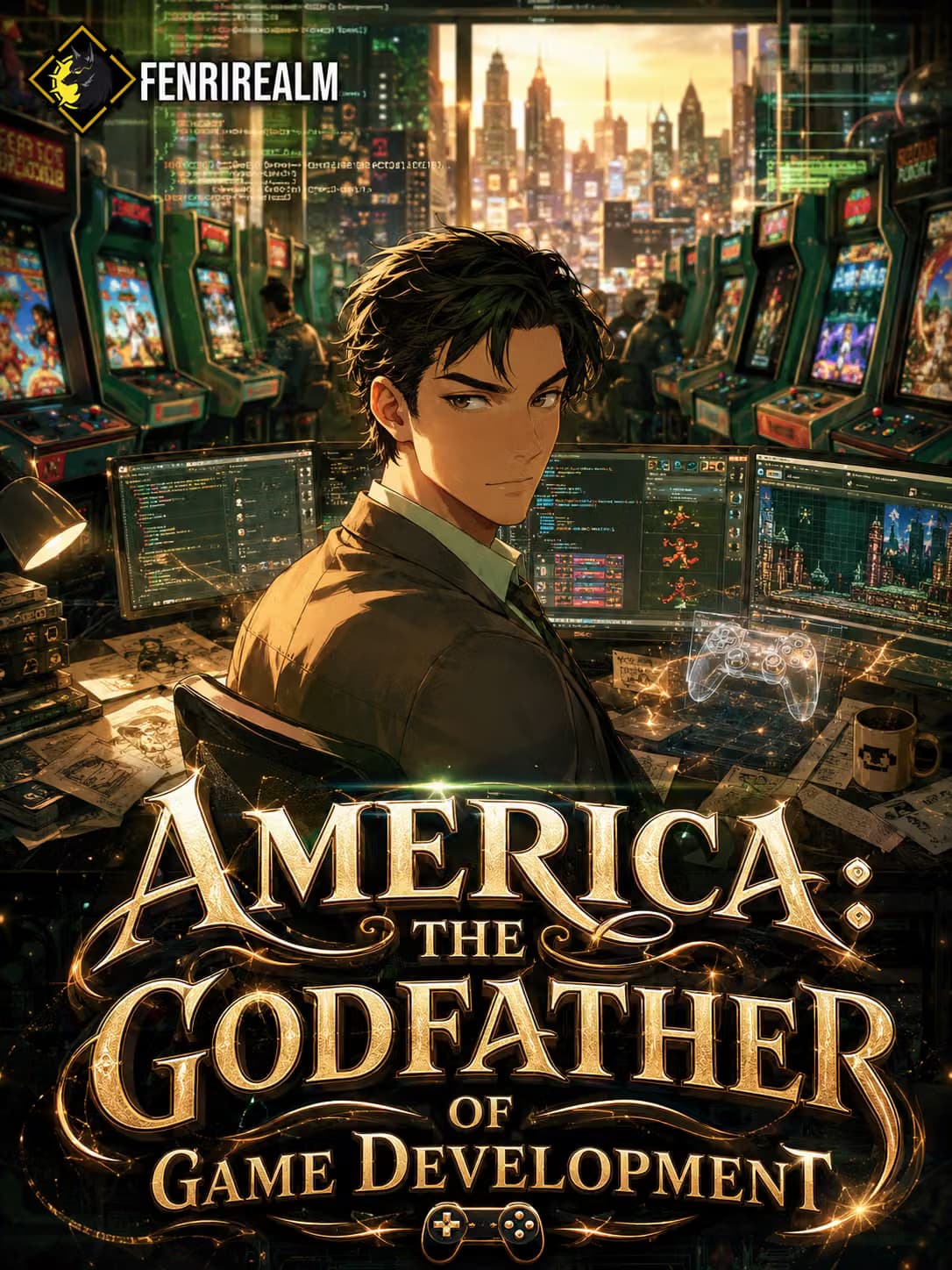 Couverture de America: The Godfather of Game Development