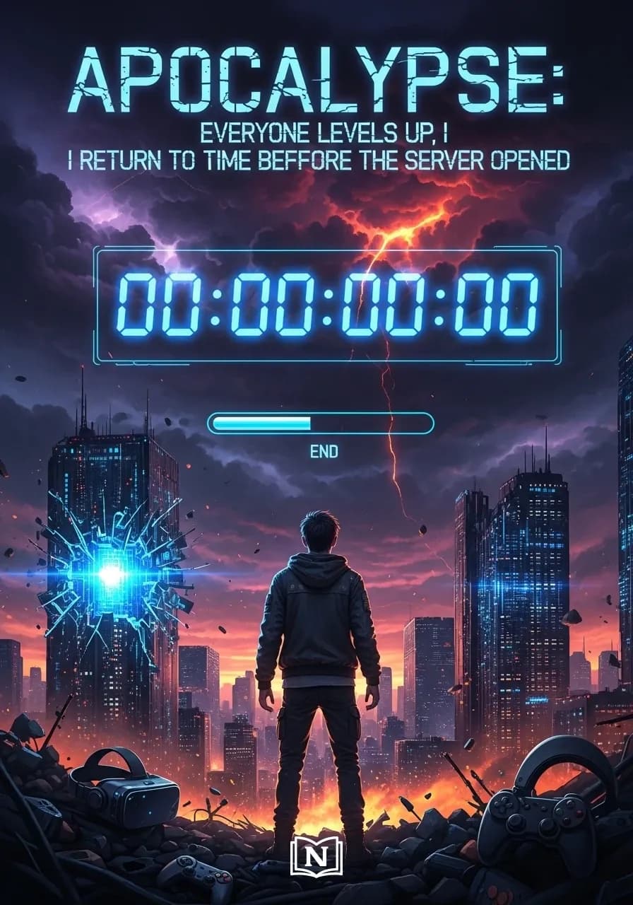 Couverture de Apocalypse: Everyone Levels Up, I Return to the Time Before the Server Opened