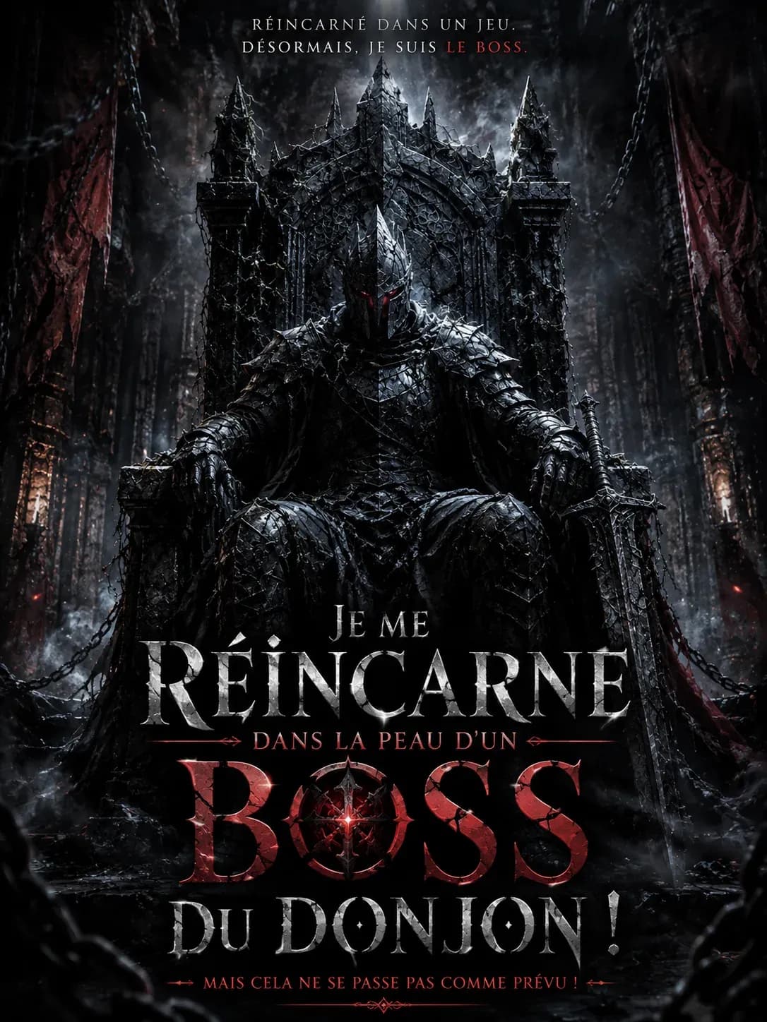 Couverture de Je suis dans la peau d’un boss du donjon mais cela ne se passe pas comme prévu !