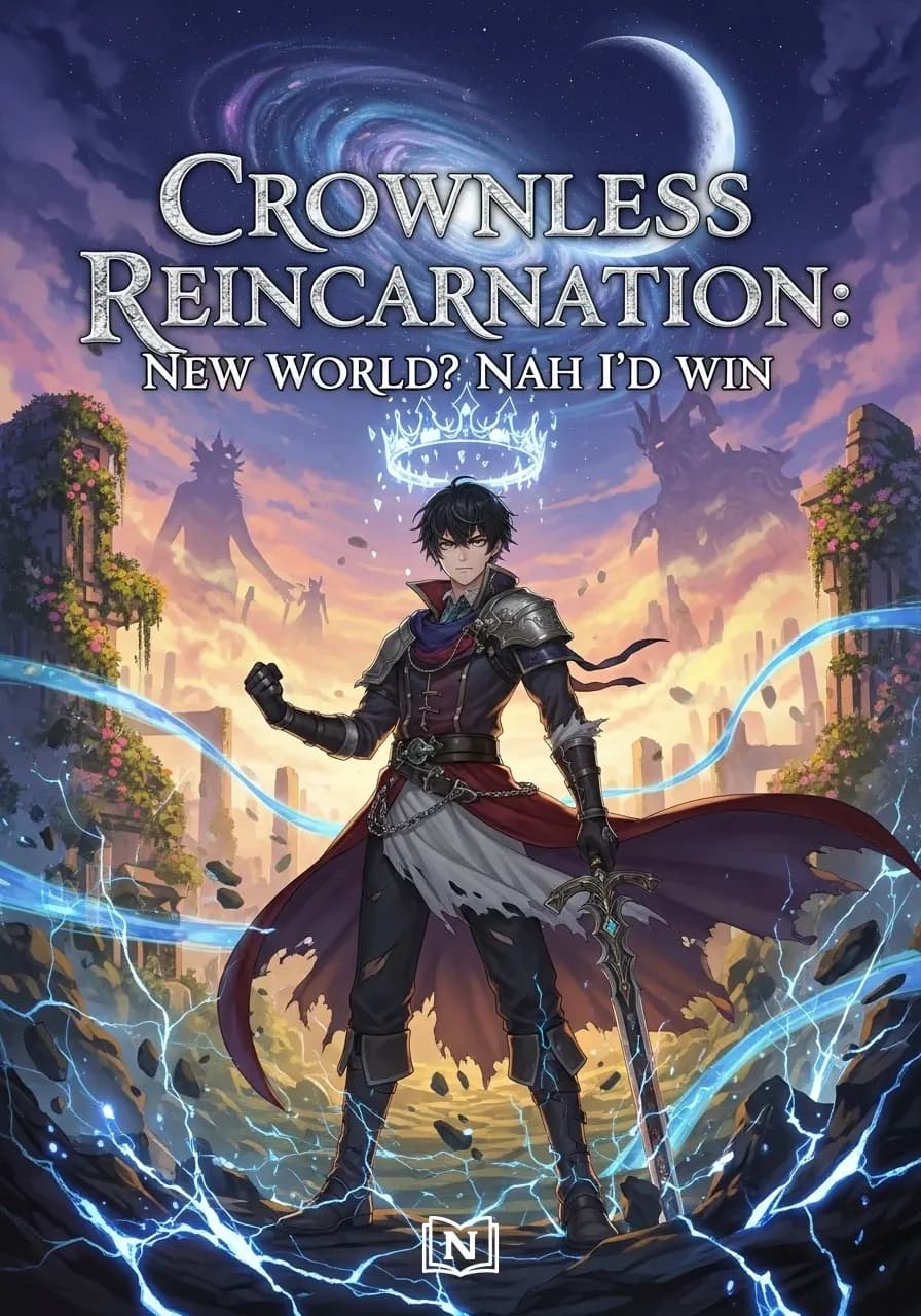 Couverture de Crownless Reincarnation: New World? Nah I’d win