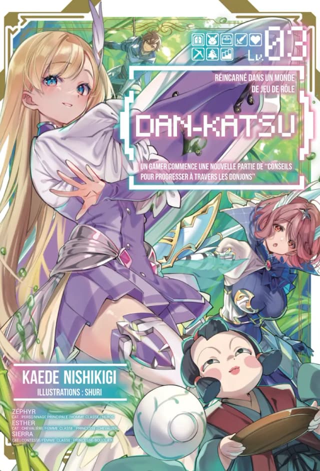 Couverture de Dan-Katsu — Light novel par Nishikigi Kaede