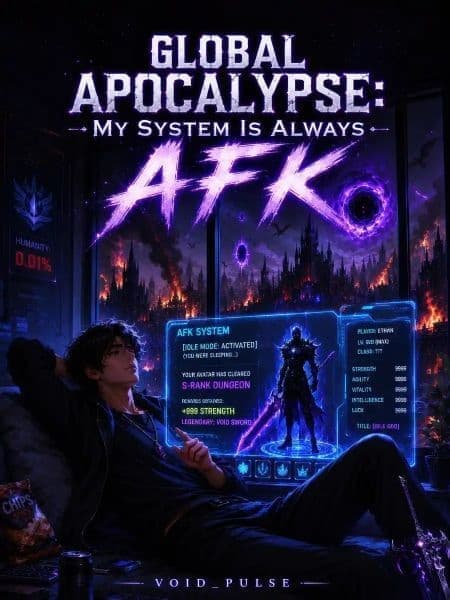 Couverture de Global Apocalypse: My System Is Always AFK