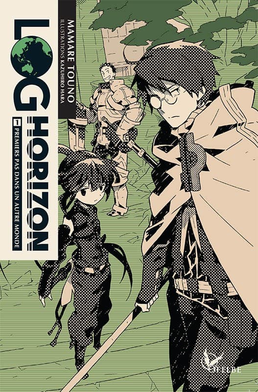 Couverture de Log Horizon — Light novel par Mamare Touno