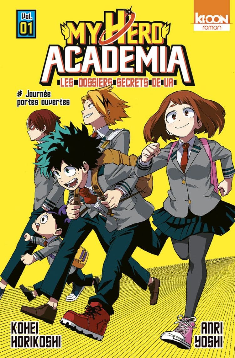 Couverture de My Hero Academia – Les dossiers secrets de UA — édition Ki-oon