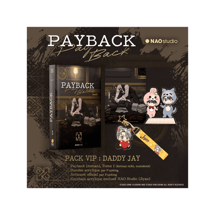 Couverture de Payback — édition Nao Studio Publishing