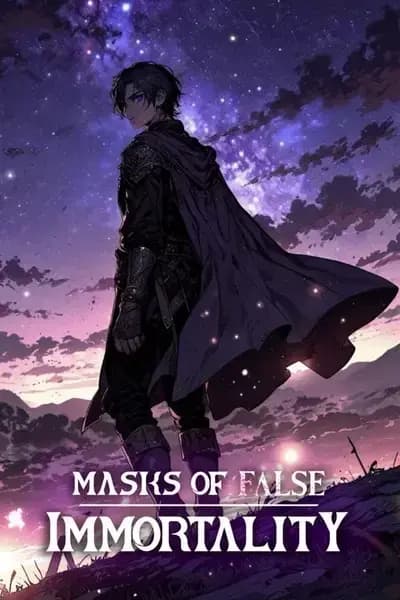 Couverture de Masks of False Immortality — Web novel par Mavros_Laufbach