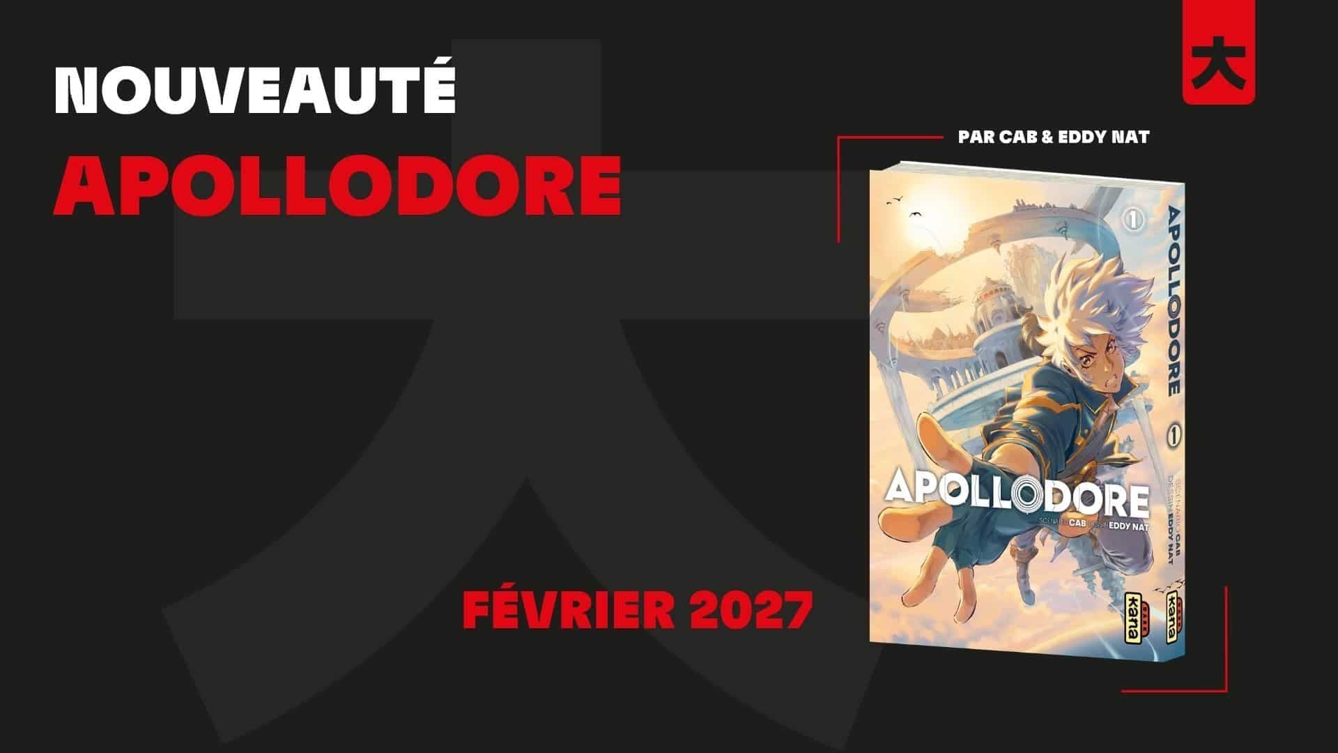 Couverture de l'article Apollodore : le manga français de Cab arrive chez Dark Kana