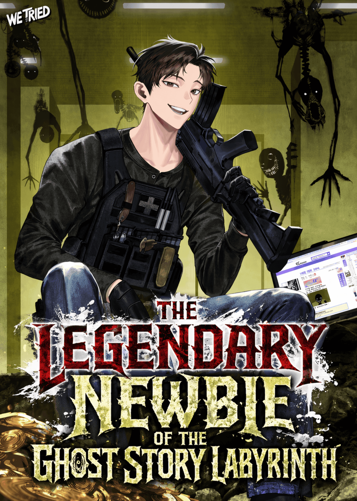 Couverture de The Legendary Newbie of the Ghost Story Labyrinth