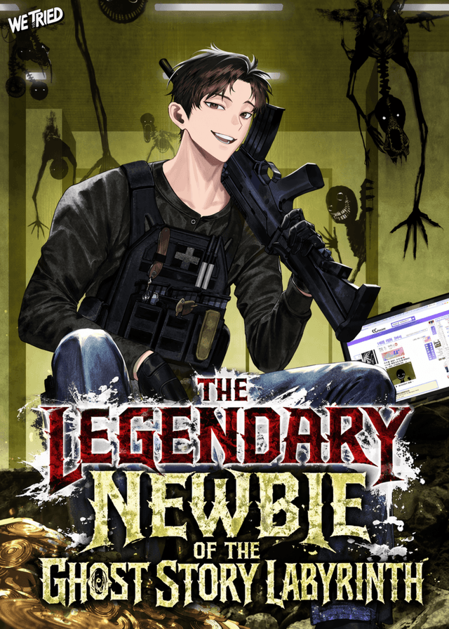 Couverture de The Legendary Newbie of the Ghost Story Labyrinth — Web Novel par Park Jehu