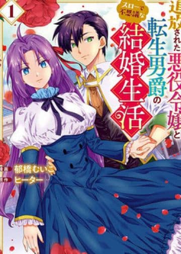 Couverture de The Mellow and Mysterious Life of an Exiled Villainess and a Reincarnated Baron (Happy Marriage) — Web Novel