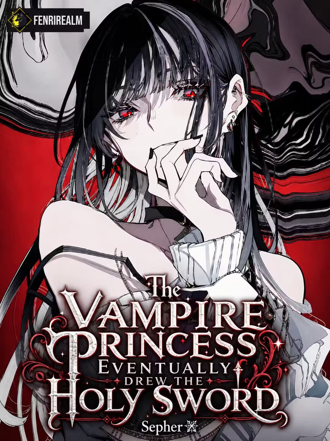 Couverture de The Vampire Princess Eventually Drew the Holy Sword