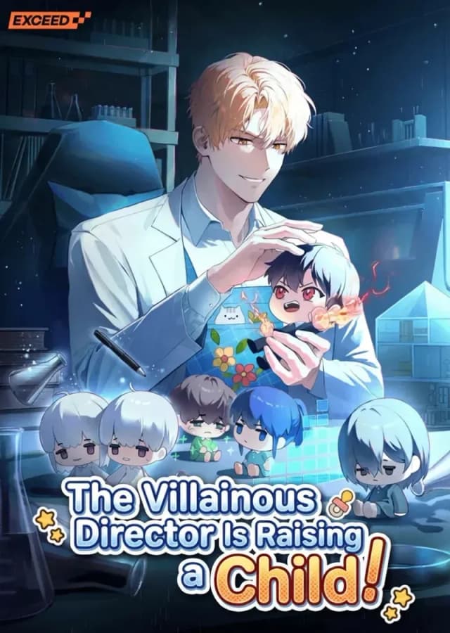 Couverture de The Villainous Director Is Raising a Child! — Web novel par 고마