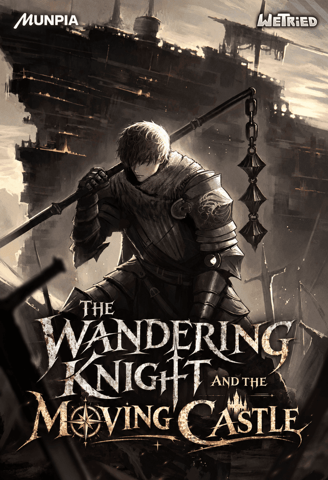 Couverture de The Wandering Knight and the Moving Castle — Web Novel