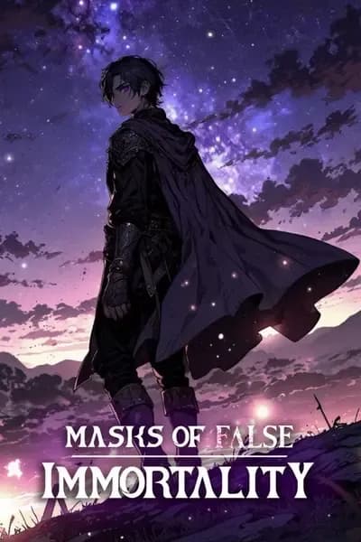 Couverture de Masks of False Immortality — Web novel par Mavros_Laufbach