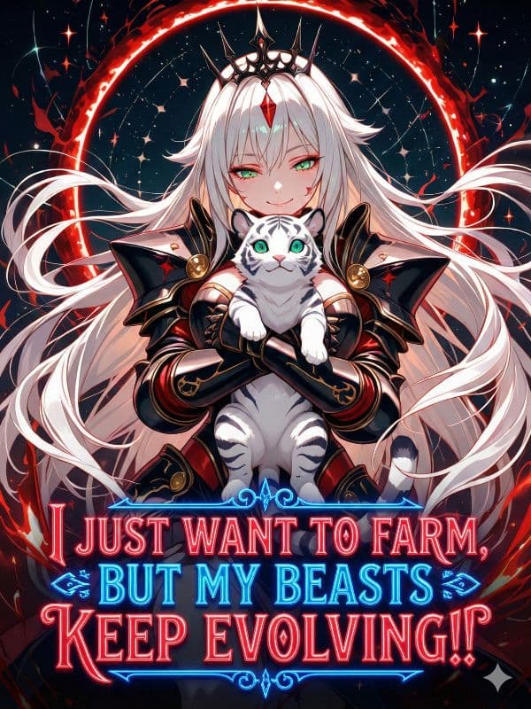 Couverture de I Just Want to Farm, But My Beasts Keep Evolving!! — roman Aventure traduit en français