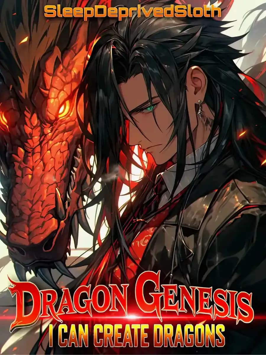 Couverture de Dragon Genesis: I Can Create Dragons — roman Aventure traduit en français