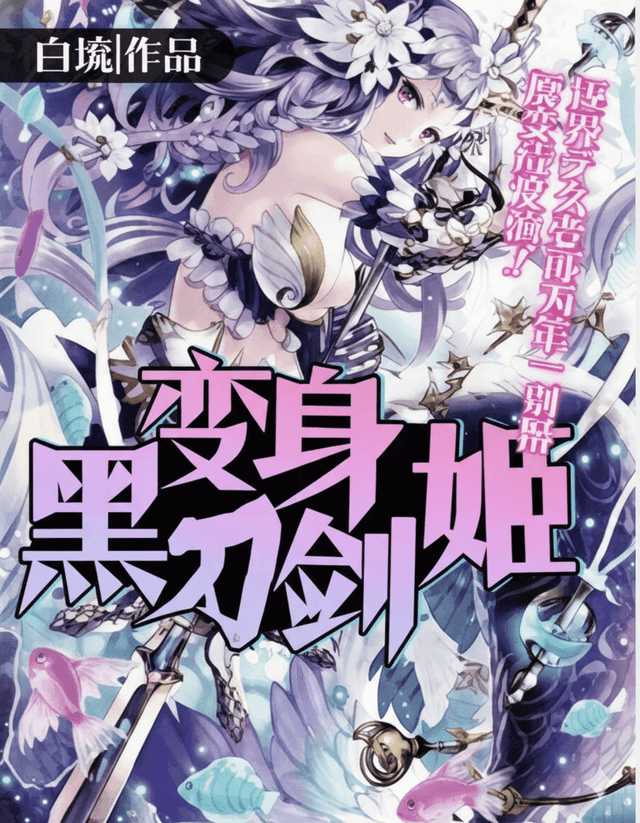 Couverture de Transformed into Black Sword Princess — Web Novel