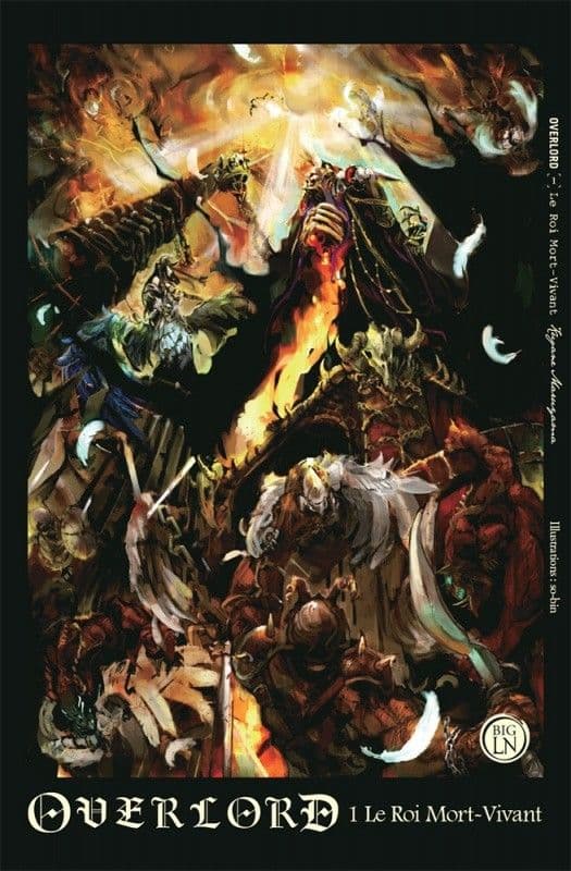 Couverture de Overlord — Light novel par Kugane Maruyama