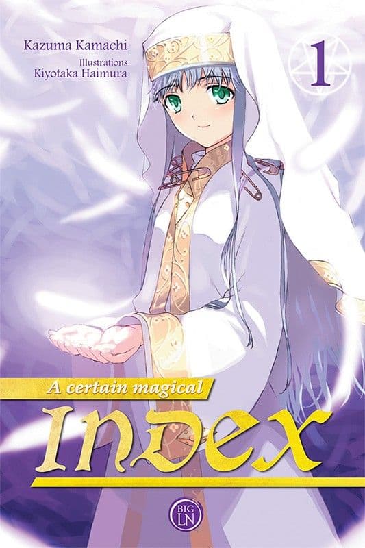 Couverture de A Certain Magical Index — Light novel par Kazuma Kamachi