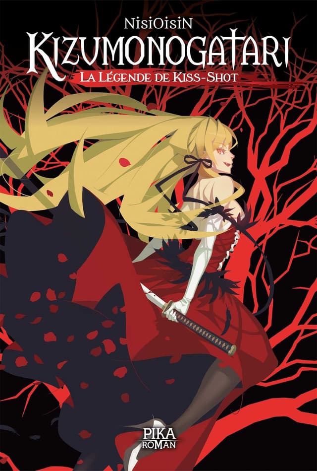 Couverture de Kizumonogatari - La Légende de Kiss-Shot — Light novel par Nisioisin